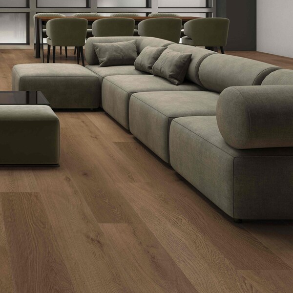 Daltile Asher Bend 9in. x 71in. Glue Down Luxury Vinyl Flooring 53.04 Sq Ft, 12PK - AB25971GD12ML2M