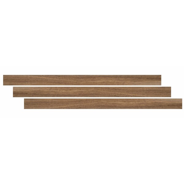 Msi Twany Birch1/4 In. Thick X 1 3/4 In. Wide X 94 In. Length Luxury Vinyl T-Molding - ZOR-LVT-T-0210