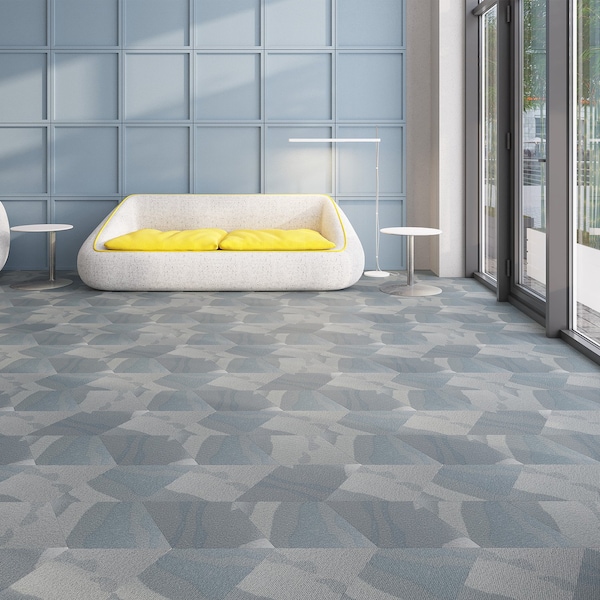 Lucida Surfaces LUCIDA SURFACES, MosaiCore Twilight Braid  Rhombus 9.75 in. x17 in. 3mm 28MIL Glue Down Luxury Vinyl Tiles , 226PK - SC-4205