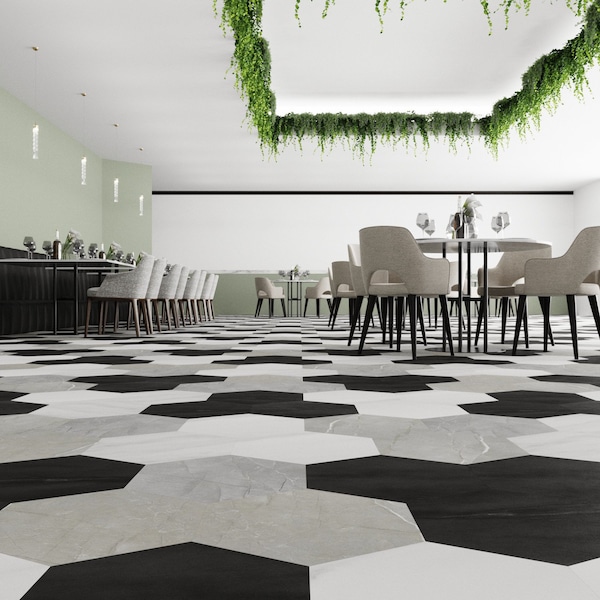 Lucida Surfaces LUCIDA SURFACES, MosaiCore Tundra Grey-Sample - SC-4160SMP