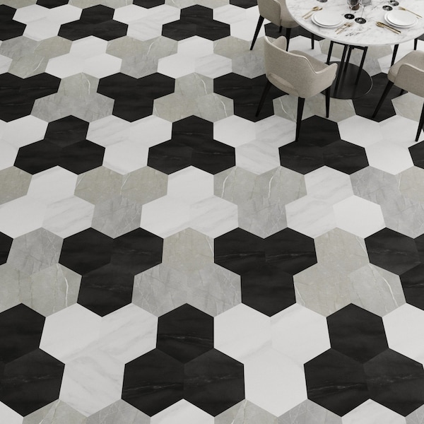 Lucida Surfaces LUCIDA SURFACES, MosaiCore Tundra Grey-Sample - SC-4160SMP