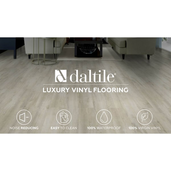 Daltile Daltile Bellant Cafe 18 in. x 18 in. Glue Down Luxury Vinyl Flooring, 16PK - BL361818GD1P