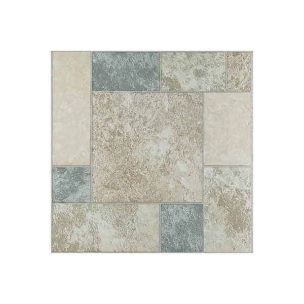 Achim Importing Achim Nexus Self Adhesive Vinyl Floor Tile 12in x 12in, Marble Blocks, 20 Pack - FTVGM32720