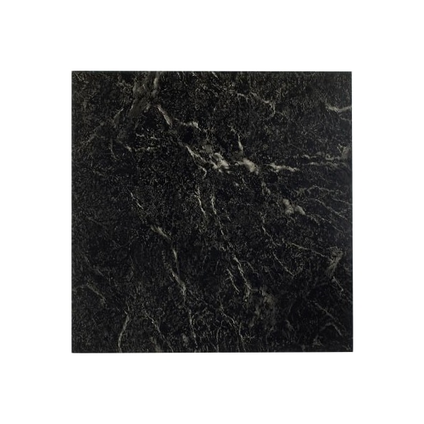 Achim Importing Achim Nexus Self Adhesive Vinyl Floor Tile 12in x 12in, Black with White Vein Marble, 20 Pack - FTVMA40920