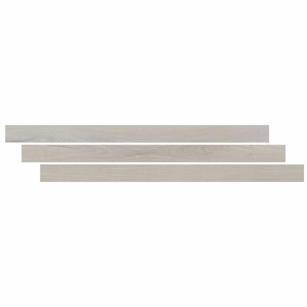 Msi Whitby White 0.39 In. Thick X 1.77 In. Wide X 94 In. Length Luxury Vinyl T-Molding - ZOR-LVT-T-0242