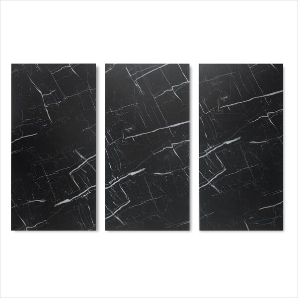 Lucida Surfaces LUCIDA SURFACES, GlueCore Blackrock 12 in. x24 in. 3mm 22MIL Glue Down Luxury Vinyl Tiles 2376 sq.ft./Per Pallet, 66PK - GC-321PLT
