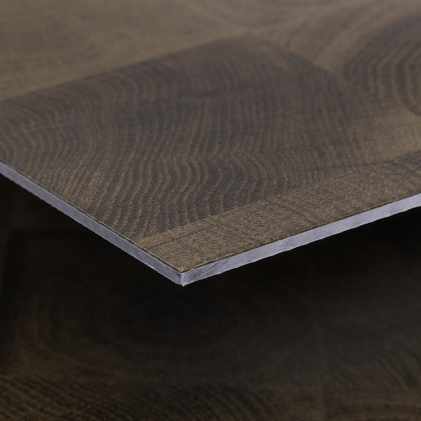 Lucida Surfaces LUCIDA SURFACES, FabCore Burnt Block 12 in. x24 in. 3mm 28MIL Glue Down Luxury Vinyl Tiles , 60PK - FC-3504PLT