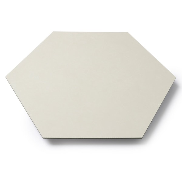Lucida Surfaces LUCIDA SURFACES, MosaiCore Pearl Hexagon 8.8 in. x10.375 in. 3mm 28MIL Glue Down Luxury Vinyl Tiles , 99PK - SC-4155PLT