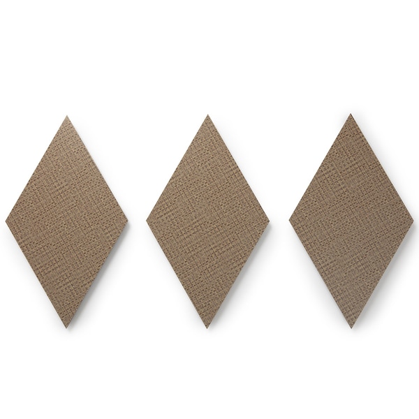 Lucida Surfaces LUCIDA SURFACES, MosaiCore Basketweave  Rhombus 9.75 in. x17 in. 3mm 28MIL Glue Down Luxury Vinyl Tiles , 99PK - SC-4202PLT