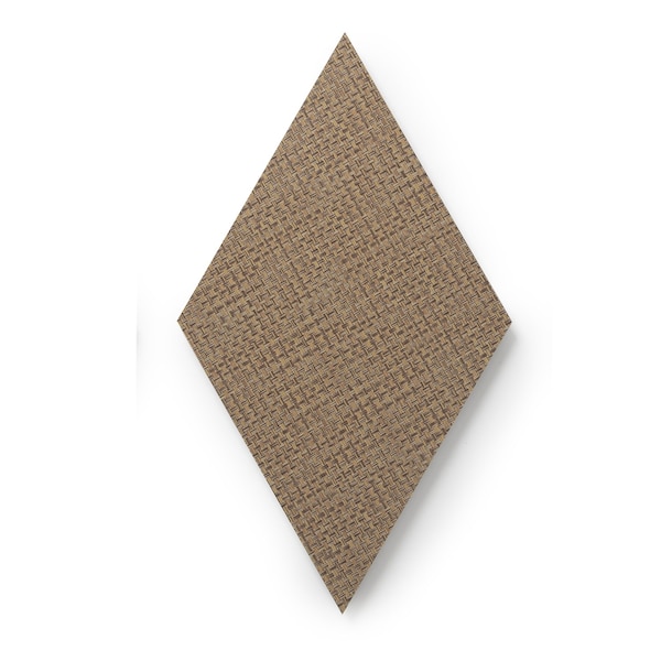 Lucida Surfaces LUCIDA SURFACES, MosaiCore Basketweave  Rhombus 9.75 in. x17 in. 3mm 28MIL Glue Down Luxury Vinyl Tiles , 99PK - SC-4202PLT