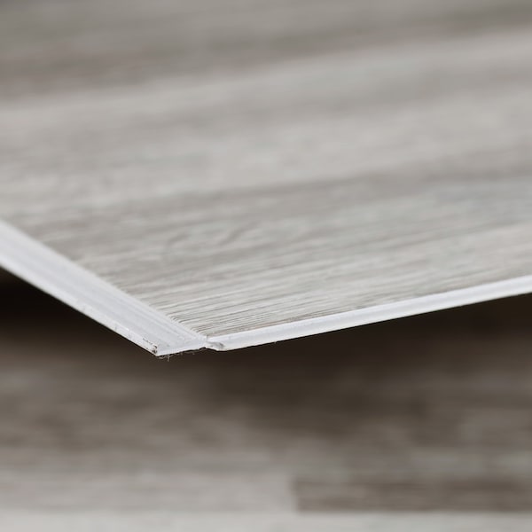 Lucida Surfaces LUCIDA SURFACES, TruCore Silverbar 7 5/16 in. x48 in. 5.8mm 22MIL Interlocking Luxury Vinyl Planks , 50PK - TC-806PLT