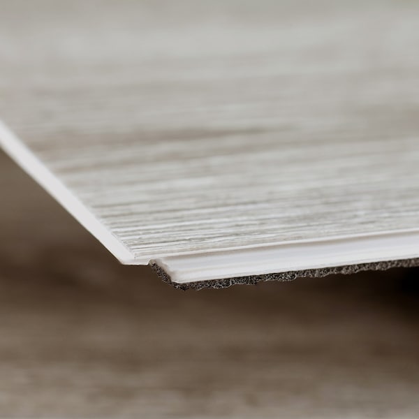 Lucida Surfaces LUCIDA SURFACES, MaxCore Dolomite 7 5/16 in. x48 in. 5.8mm 22MIL Interlocking Luxury Vinyl Planks , 45PK - MC-506PLT