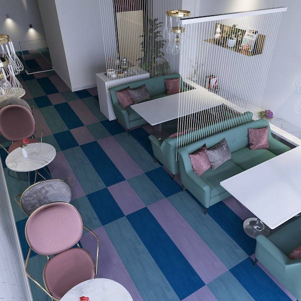 Lucida Surfaces LUCIDA SURFACES, FabCore Forget-me-not-Sample - FC-3307SMP