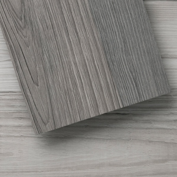 Lucida Surfaces LUCIDA SURFACES, BaseCore Reclaimed 6 in. x36 in. 2mm 12MIL Peel & Stick Vinyl Plank , 55PK - BC-910PLT
