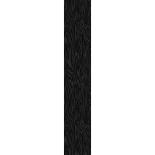 Lucida Surfaces LUCIDA SURFACES, BaseCore Nero 6 in. x36 in. 2mm 12MIL Peel & Stick Vinyl Plank , 55PK - BC-913PLT