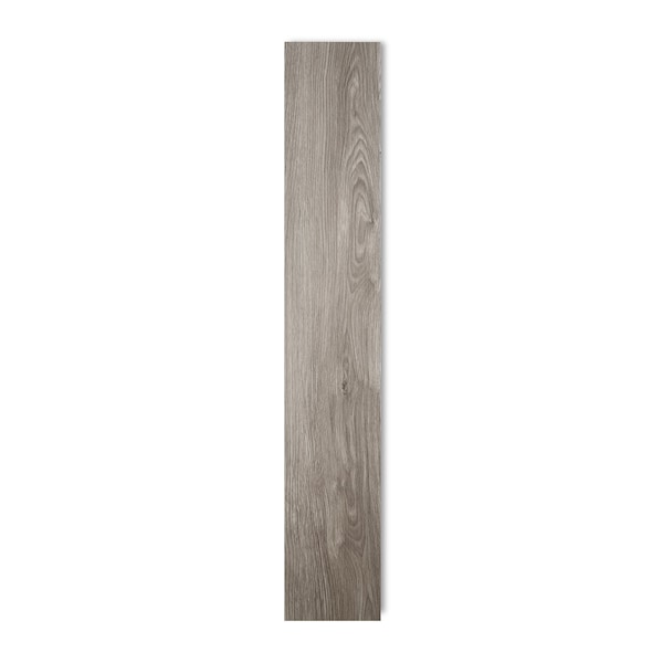 Lucida Surfaces LUCIDA SURFACES, BaseCore Smoked 6 in. x36 in. 2mm 12MIL Peel & Stick Vinyl Plank , 55PK - BC-904PLT