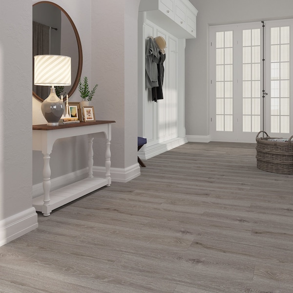 Lucida Surfaces LUCIDA SURFACES, PresCore Cliffside 6 in. x36 in. 2mm 12MIL Glue Down Luxury Vinyl Planks , 55PK - PC-1103PLT