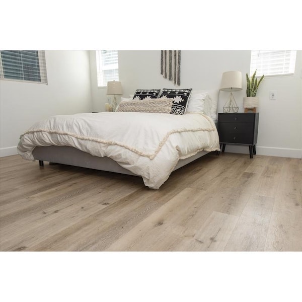 Cali Builder's Choice 7.12 in. W X 48 in. L Aged Hickory Vinyl Plank Flooring 23.77 sq ft - 7904003400