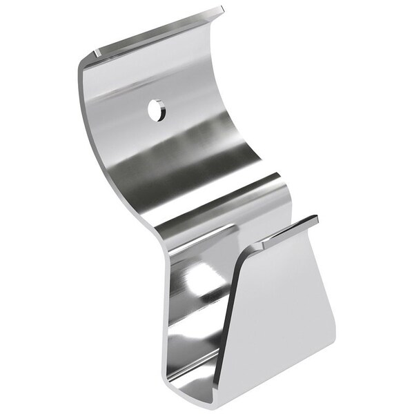 National Hardware Siding Hook, 78 in L, 1716 in H, Stainless Steel - N275-532