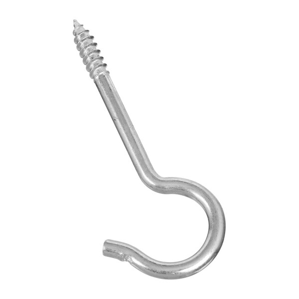 National Hardware National Hardware Zinc-Plated Silver Steel 3-7/8 in. L Ceiling Hook 60 lb 1 pk - N220-517