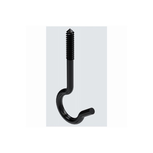 National Mfg/Spectrum Brands Hhi 3PK BLK Ceiling Hook - N274-944