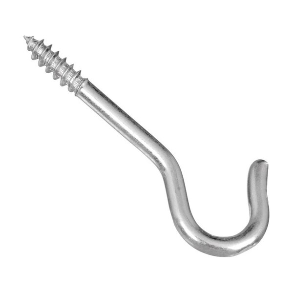 Homecare Products 2.06 in. Steel Ceiling Hook - Zinc Plated, 6PK - HO3299780