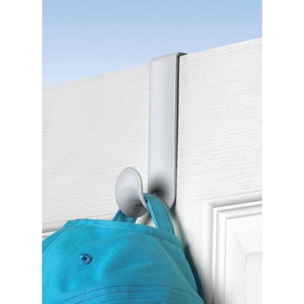 Spectrum Diversified Spectrum White Plastic Over-The-Door Hook 4-3/4 In. - 24100