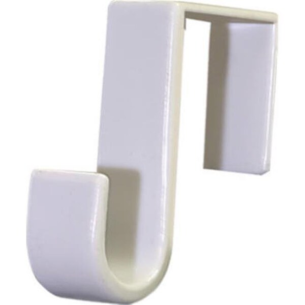 Hillman Anchor Wire-Hillman Group 122324 White Over The Door Single Hook; Pack Of 5 - 597690