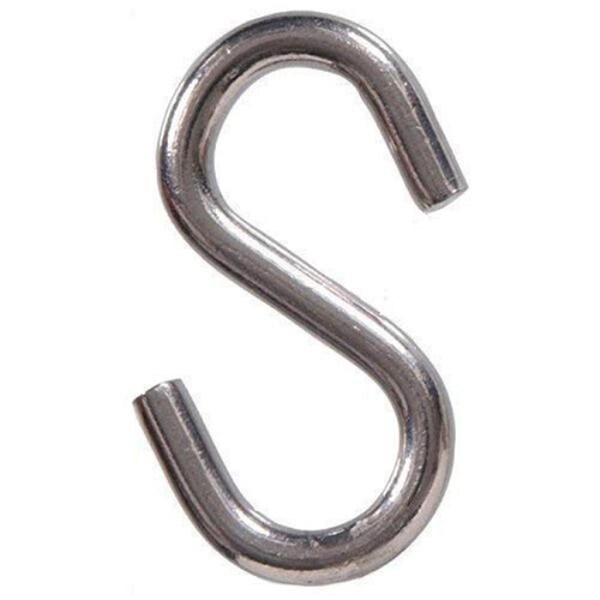 Clean All 3 in. Heavy Stainless Steel Open S Hook - CL3977423