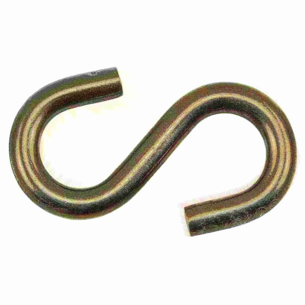 Midwest Fastener 5/32" x 5/8" x 2-1/4" 18-8 Stainless Steel S Hooks 20PK - 52420