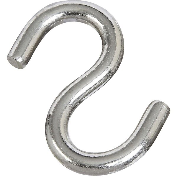 National 2-1/2 In. Stainless Steel Heavy Open S Hook - N233551