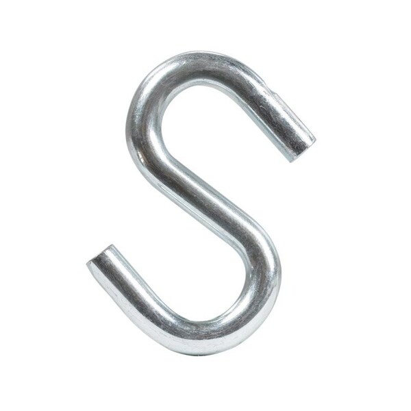 Hampton Hampton Small Zinc-Plated Silver Steel 2 in. L S-Hook 150 lb 1 pk - 02-3484-114