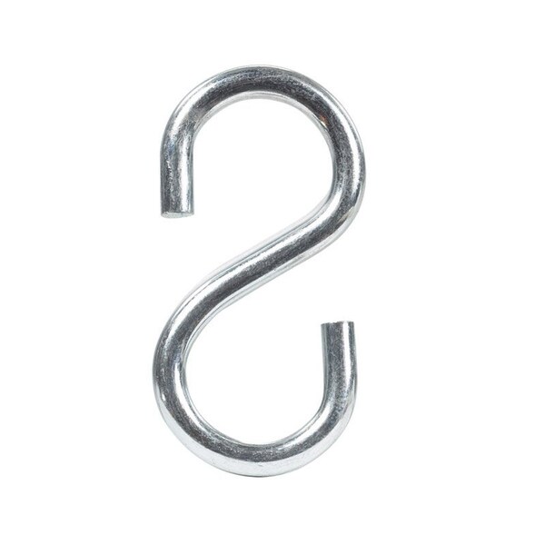 Hampton Hampton Medium Zinc-Plated Silver Steel 2.125 in. L S-Hook 55 lb 1 pk - 02-3483-820