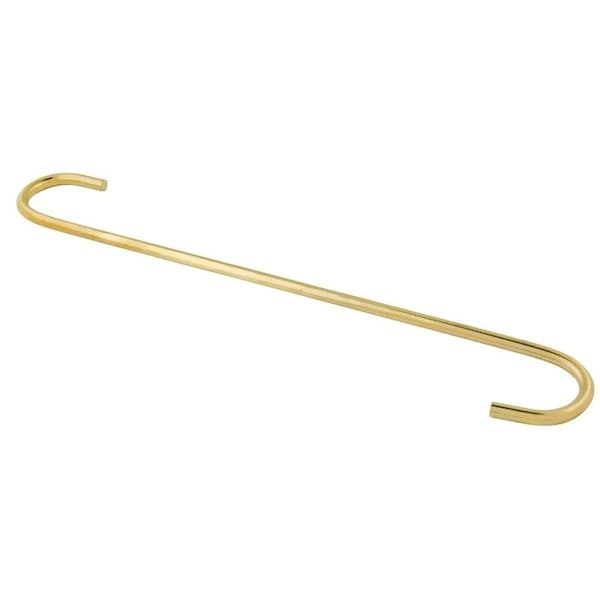 National Hardware V2668 Series Extender S-Hook, 12 in L, Steel, Brass - N275-248