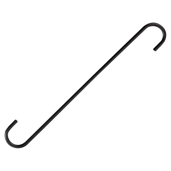 Landscapers Select Extender S-Hook, 12 in H, Steel, Black, Hanging Mounting - GB0123L