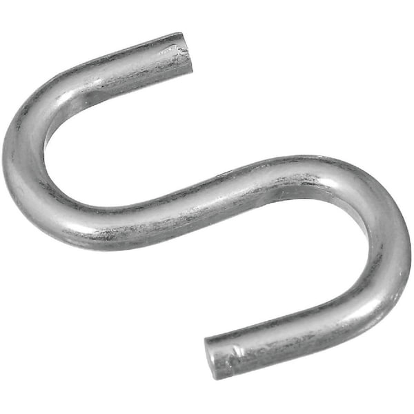 National 1 In. Zinc Heavy Open S Hook - N121566
