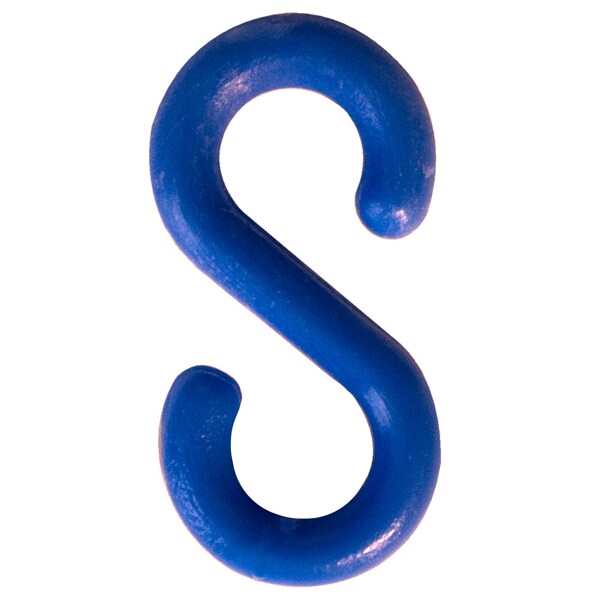 Nmc S-Hooks, Blue, 1 1/2", Packs Of 25 - PSH15B