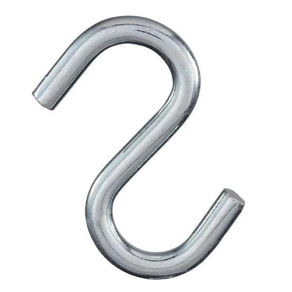 National & Spectrum 0.3125 in. No.120 Open S Hook, 2PK - 110287