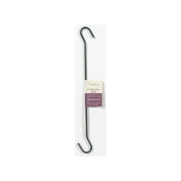 Audubon Extender Hook Green Steel 12in H S Powder Coated - NAEXT12