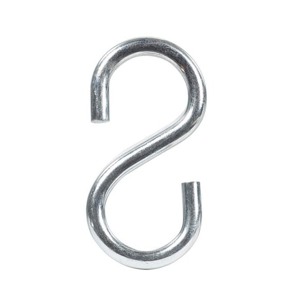 Hampton Hampton Small Zinc-Plated Silver Steel 1 in. L S-Hook 20 lb 1 pk - 02-3484-102
