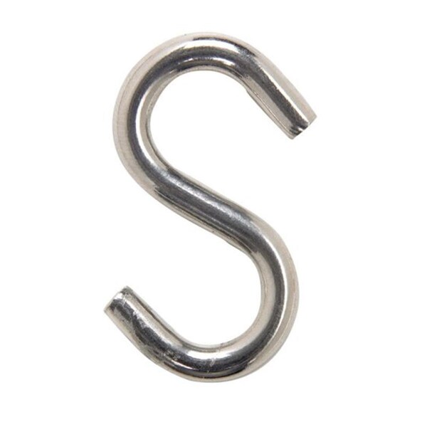 Homepage 02-3483-351 S Peg Medium Wire Stainless Steel Hook  0.141 x 1.44 in.0, 20PK - HO611948