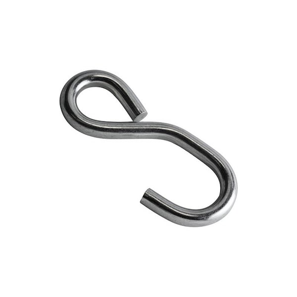 Heritage Industrial S-Hook, .375"x 4-5/8" Zinc - SHOOK-017