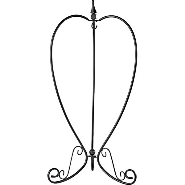 Landscapers Select Hanging Planter, 373 in OAW, 93 in OAD, 2212 in OAH, Steel, Black, PowderCoated - JY-06