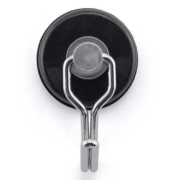 Master Magnetics Magnet Source .29 in. L X 1.5 in. W Black Rotating Magnetic Hook 65 lb. pull 1 pc - 07580