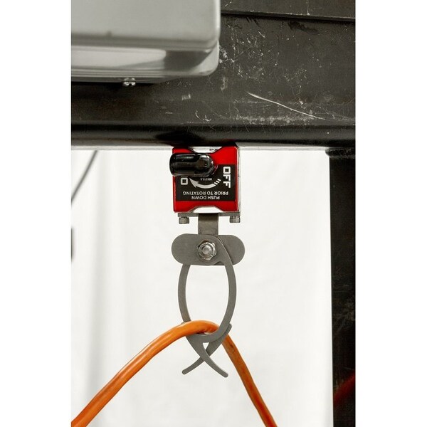 Mag-Mate On/Off Magnetic Hanging Hook Holds 25 lb - HH035R