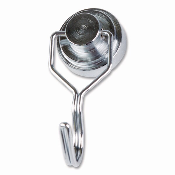Teacher Created Resources Magnetic Hook, Steel, Silver, Supports Up to 20 lbs, 2PK - TCR20787