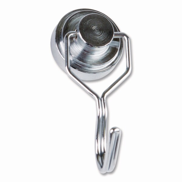 Teacher Created Resources Magnetic Hook, Steel, Silver, Supports Up to 20 lbs, 2PK - TCR20787