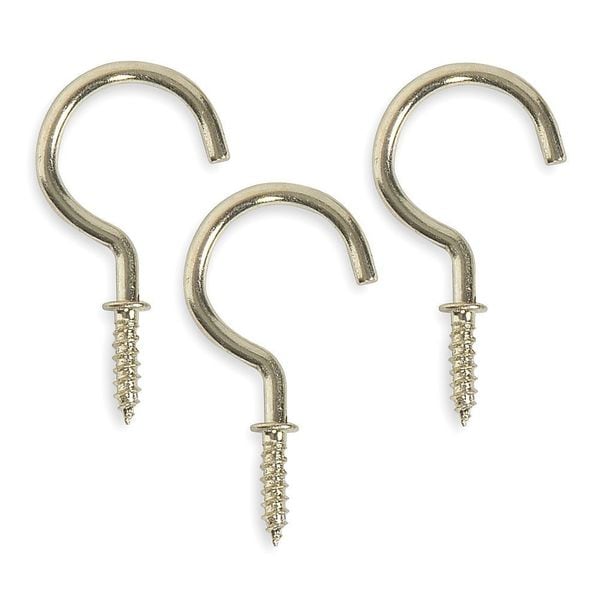 Zoro Select Cup, Type Hook, Length 1 1/4 In, PK20 - 1WBJ9
