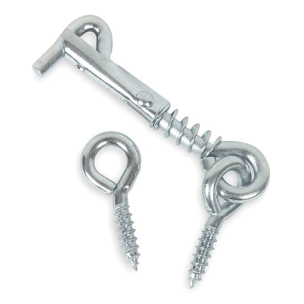 Zoro Select Eye Hook, Steel, Length 2 In, PK20 - 1WBE1