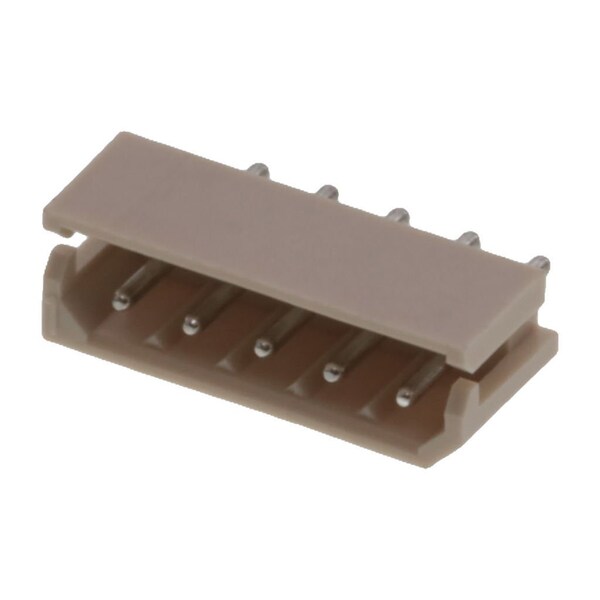 Conector de placa Molex, 15 contactos, 1 fila, macho, recto, paso de 0.098 pulgadas, terminal de soldadura - 99990999